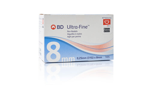 BD UltraFine Pro Pen-Nadeln 31G (0,25mm) x 8mm