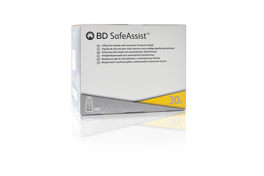 BD SafeAssist Sicherheits-Pen-Kanüle 30G (0,30mm) x 5mm