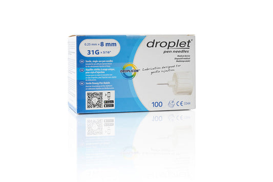 Droplet Pen-Nadeln 31G (0,25mm) x 8mm