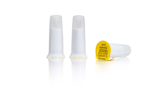 diamet mySafety Sicherheits-Pen-Kanülen 31G (0,25mm) x 5mm