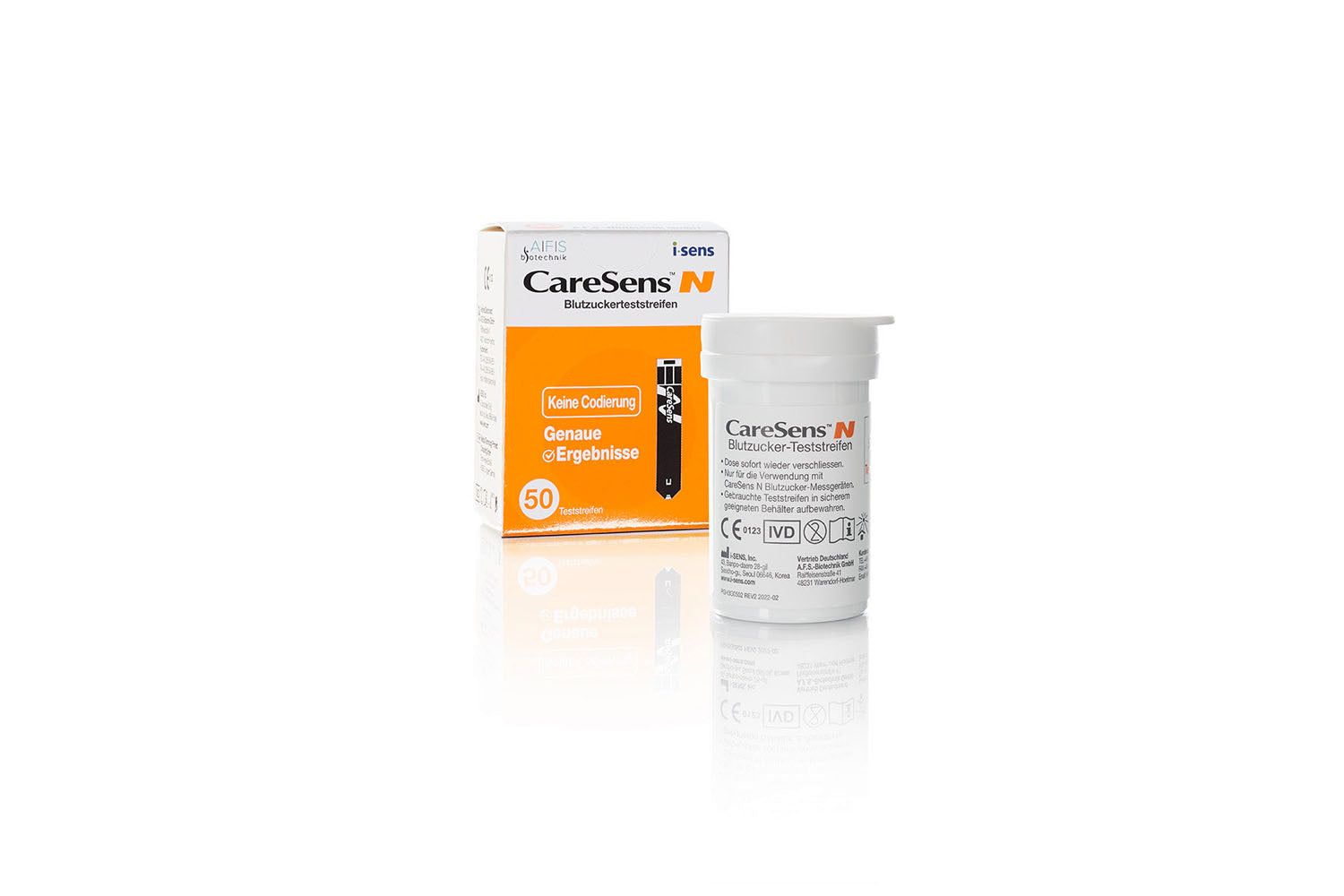 CareSens Teststreifen