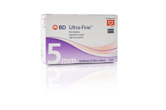 BD UltraFine Pro Pen-Nadeln 31G (0,25mm) x 5mm