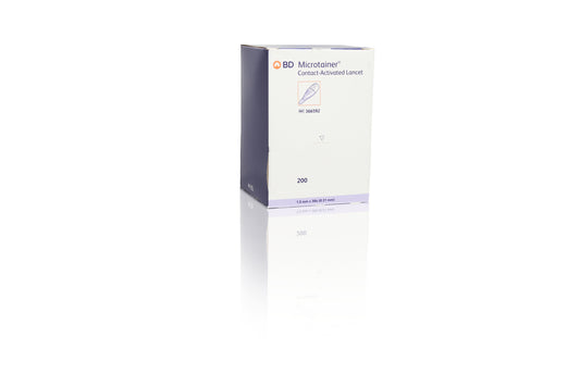 BD Microtainer®  contact activated Safety-Lancets 30G (0,31 mm) x 1,5mm