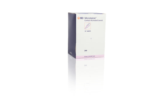 BD Microtainer® contact activated Safety-Lancets 21G (0,81x1,8mm)