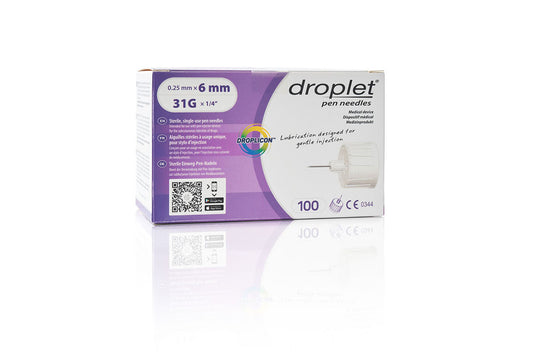 Droplet Pen-Nadeln 31G (0,25mm) x 6mm
