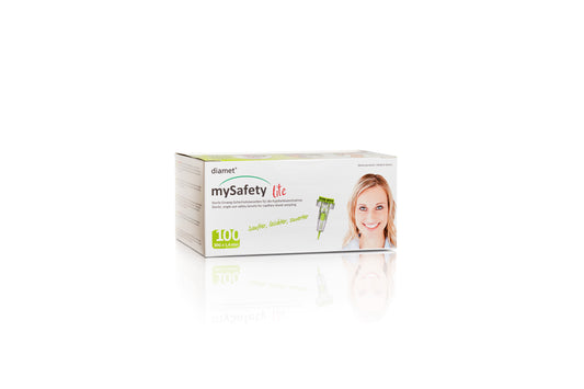 diamet mySafety lite Sicherheits-Lanzetten 30G (0,30mm) x 1,4mm